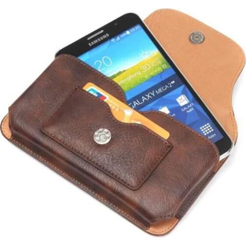 Holster Belt Clip Leather Phone Case Pouch For Huawei Y7 Prime (2018),Y6 (2018),P20 Pro,Honor 7C,Enjoy 8,Nova 2s,Honor View 10