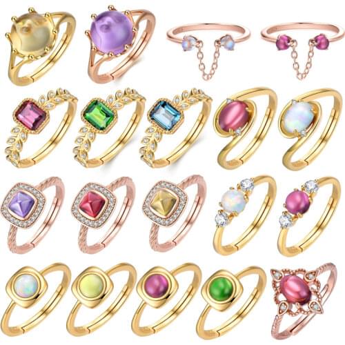 MIKIWUU Women's Gold Rings