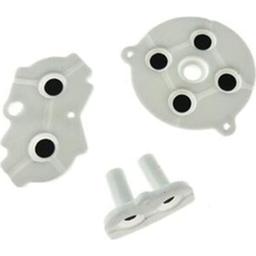 Soft Silicone Button Rubber Pad Conductive Pads For Nintendo Game Boy Advance GBA Replacement Accessories 6 Colors Randomly