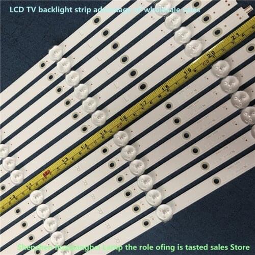 New 5set=60PCS LED backlight strip for 55inch TV 55PUS7303 55PUS6703 LB55073 V1_02 V0_01 TPT550U1-QVN05.U