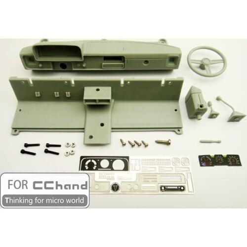 Detailed Interior Console Body Accessories For CCHand 1/10 TAMIYA Hilux Bruiser RC4WD TF2 RC 1:10 Car Toy