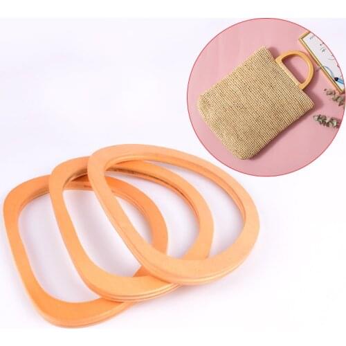 Bag Handle,Wood Handle For Woman Bag, DIY Purse Handbag Material