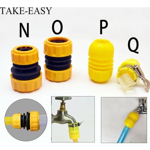 Gardening Accessories Outdoor 3/4 Car Garden Hose Adapter Quick Connect Repair Tubing Connector Tap Connection Tube Fittings 1"