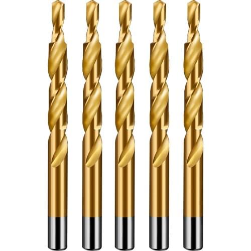 Aluminum Alloy Metal Drill Bit Twist Step Drill Bits 4-8/5-9/5-10/6-10/8-12mm Electric Drill Bit for Metal Aluminum Woodworking