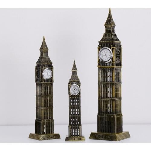 2021 Hot Sale World-renowned Landmark Building, London, UK, Big Ben Model Home Office Window Desktop Decoration Souvenir