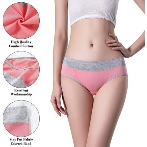 3Pcs Cotton Plus Size 5XL Panties Briefs for Women sexy lingerie underwear Breathable High Waist Butt Lifter Underpants FreeShip