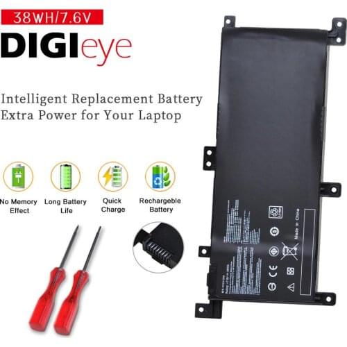 7.6V 38WH C21N1509 Laptop battery for ASUS Notebook X556UA X556UB X556UF X556UJ X556UQ X556UR X556UV A556U FL5900U