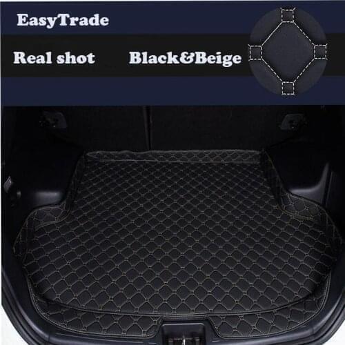 For Hyundai Solaris 2014 2015 2016 Accessories Car trunk mats Liner Carpet Guard Protector goods Floor Mat Interior Accessories