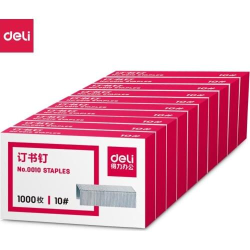 Deli 4 box a lot Staple #10 9*6mm Unified Standard Staple Universal Staples