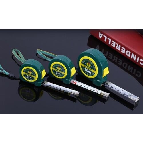 3m/ 5m/ 7.5m/ 10m Measuring Tape Double Side Steel Tape Measure Flexible Rule Tapeline Retractable Measuring Tools