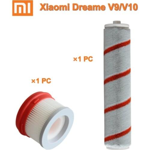 HEPA Filter For Xiaomi Dreame V9 Household Wireless Handheld Vacuum Cleaner Accessories Hepa Filter Roller Brush Parts Kit