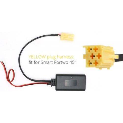 MINI ISO 6 Pin AUX Bluetooth 5.0 Module Aux Adapter For Smart Fortwo 451 Roadster Grundig CD Radio