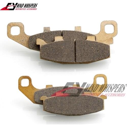 Motorcycle Front Rear Brake Pads For Kawasaki EX250 EX 250 F2 F3 F4/F6-F9/D6F/D7F Ninja 250 1988-2001 2002 2003 2004-2007