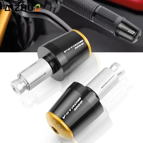 Motorcycle 22MM Handlebar Grips End Cap Plug FOR SUZUKI V-Strom DL 1050 XT 1050A 1050XT VStrom DL1050 DL1050XT 2019 2020 2021