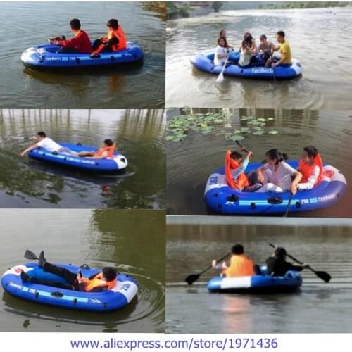 Hot Sale Amusement Park Water Play Equipment Drifting Inflatable Boat Fishing Rowing Boat For Adults Teenagers