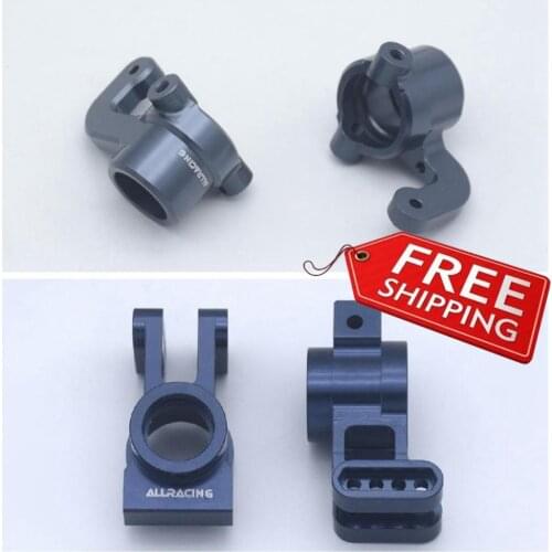 Aluminum alloy front + rear steering wheel hub carrier for tekno rc mt410 eb48.3 rc car part