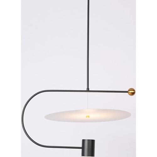 Nordic postmodern minimalist living room lamp bedroom restaurant creative personality designer light hanging lamp pendant light