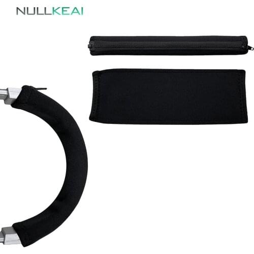 NULLKEAI Replacement Headband Cover Zipper Cushion For Oppo PM-3 Oppo PM3 Headphones