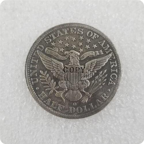 USA 1892(O)-1909(O) Barber Half Dollar Copy Coins