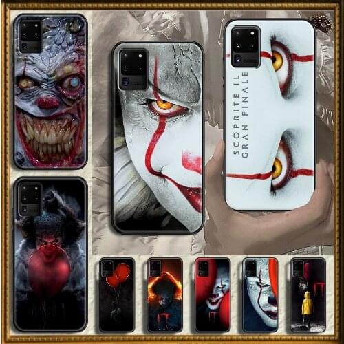 Stephen Kings It Phone case For Samsung Galaxy Note 4 8 9 10 20 S8 S9 S10 S10E S20 Plus UITRA Ultra black tpu hoesjes art bumper