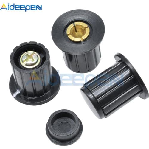 WXD3-13 3590S 4mm 6mm 6.35mm Potentiometer Precise Dial knob lockable Hat Potentiometer Accessaries Knob