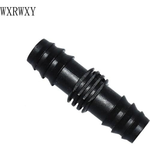 Wxrwxy 16mm straight barb barbed double way joint 1/2" hose repair joint plastic connector 16mm straight barb 12 PCS
