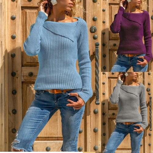 Pull up women sweater pull femme invierno mujer pullover oversized sweater