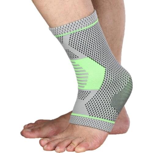 1 Pair Sports Ankle Support Elastic Compression Sleeve Guard for Injury Recovery Joint Pain Tendon Plantar Fasciitis Foot Socks
