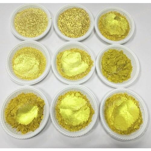 24K Gold Foil Powder Super Flash Imported Merck Gold Powder 999 Super Flash Gold Powder Ink Screen Printing Couplet Gold Powder