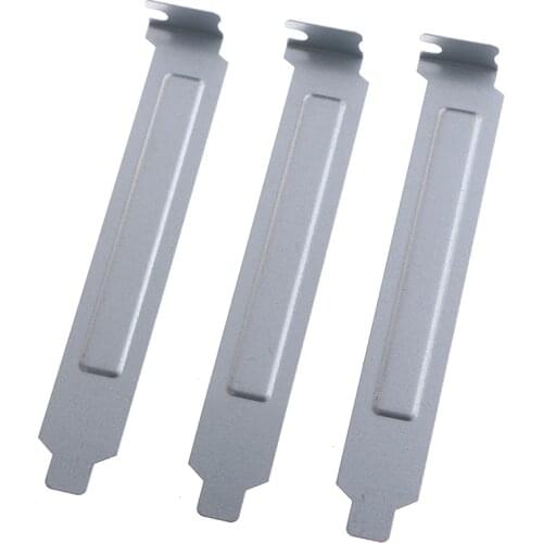 5Pcs/Lot 12cm Silver PCI Slot Cover PC Computer Case Dust Filter Blanking Plate Wholesale