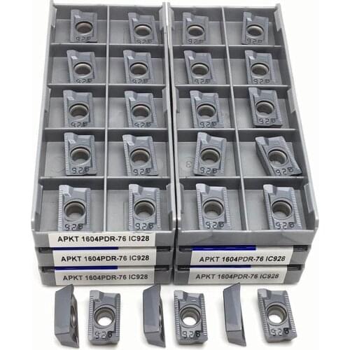 APKT1604 PDR 76 IC928 High Quality Carbide Insert Milling Turning Tool APKT 1604 Cutting Tool Turning Insert CNC Lathe Tool