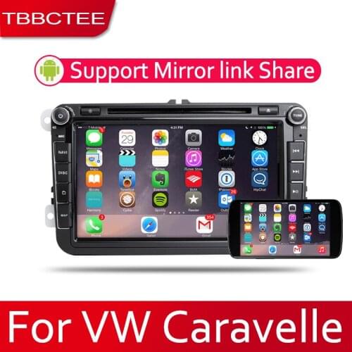 TBBCTEE Car Android System 1080P IPS LCD Screen For Volkswagen VW Caravelle 2010~2015 Car Radio Player GPS Navigation WiFi DVD