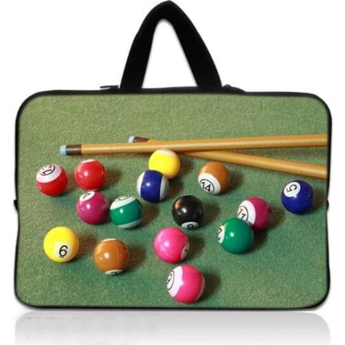 Billiards Laptop Sleeve Bag for Macbook Air Pro Retina 11 12 13 15 Inch Notebook Cover Handbag For Lenovo HP Xiaomi 14" 15.6"