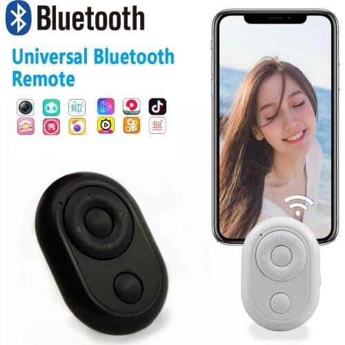Bluetooth Remote Control Button Wireless Controller Self-Timer Camera Stick Shutter Release Phone Monopod Selfie For iOS Android