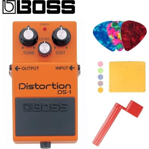 BOSS DS-1 Distortion Pedal, Distortion Effects Pedal for Guitar, Bass, Keyboard with Distortion, Level, and Tone Controls