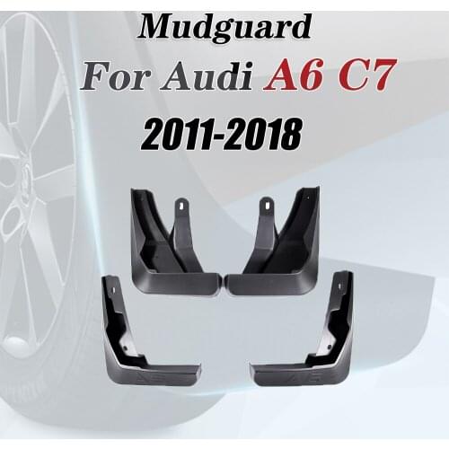 Mudflap for Audi A6 Sedan Saloon Avant C7 2011~2018 Fender Mud Guard Splash Flaps Mudguards Accessories 2007 2008 2009 4th 4 Gen