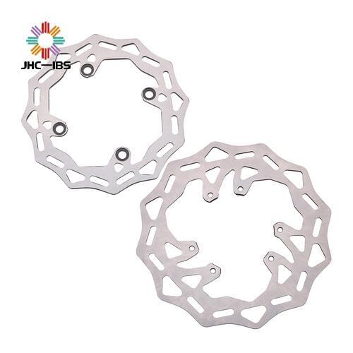 For Honda CRF250L CRF 250L 250 L 2013-2019 Motorcross Dirt Bike Motorcycle 2 Pcs Silver Front and Rear Brake Disc Rotors