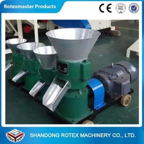 Farm Flat Die Electric Poultry Animal Feed Granulator