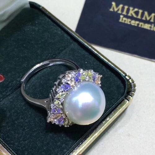 Hot Gorgeous 925 Sterling Silver Finger Ring Settings Adjustable Ring Findings Jewelry Parts Fittings Accessories for Pearls