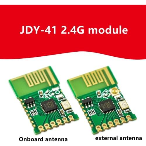 JDY-41 2.4G module wireless serial port module 2.4G remote control switch value serial port transparent transmission