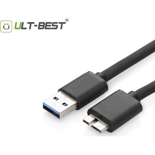 ULT-Best Micro USB 3.0 Cable Data Sync USB 3.0 Cables for External Hard Disk HDD SSD