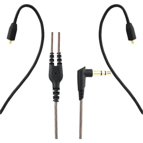 MMCX Cable for Shure SE215/ SE315 / SE425 / SE535 UE900 Earphones Upgrade Replacement Cables 3.5mm Wired Headphone Audio Cable
