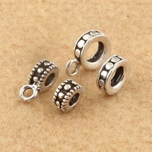 100% 925 Silver Jewelry Connectors Sterling Jewelry Spacers Beads Pure Silver Jewelry Jump Rings