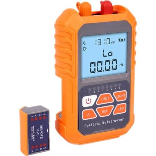 Hot 3In1 Optical Power Meter Visual Fault Locator Network Cable Test Led Lighting Optical Fiber Tester 1Mw With 5Km Visual Fault