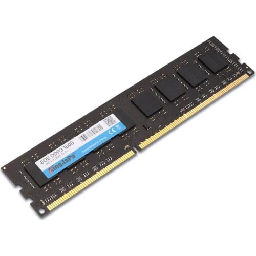 KingJaPa DDR3 1600/PC3 12800 2GB 4GB 8GB Desktop RAM Memory compatible with DDR 3 1600 1333 1066MHz PC3-12800 Lifetime Warranty