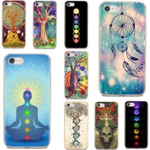 Silicone Case For Samsung Galaxy S10E S20 FE Note 10 20 Edge Lite Plus Ultra Alpha Core Prime The mandala chakra Insist yoga