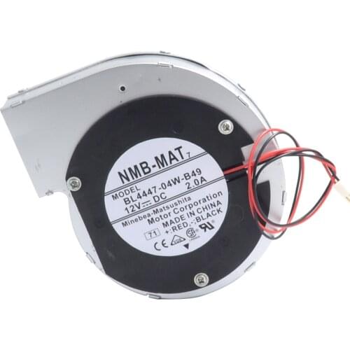 11028 110mm 12V 2A 2wire turbine centrifugal fan blower BL4447-04W-B49 110*110*28mm