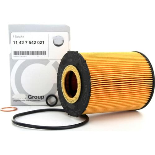 11427542021 Car Accessories Activated Carbon Cabin Filter Oil Grid Filter For BMW 7' E65 E66 5' E60 6' E63 E64 X5 E70 Oil Filter