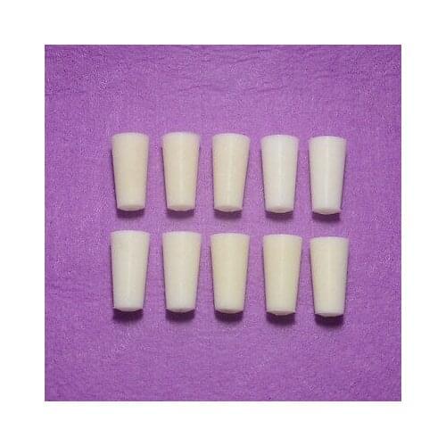 14# Tapered Silicon Bung Stopper,Test Tube Hollow Plug Intake Hose,10PCS/LOT