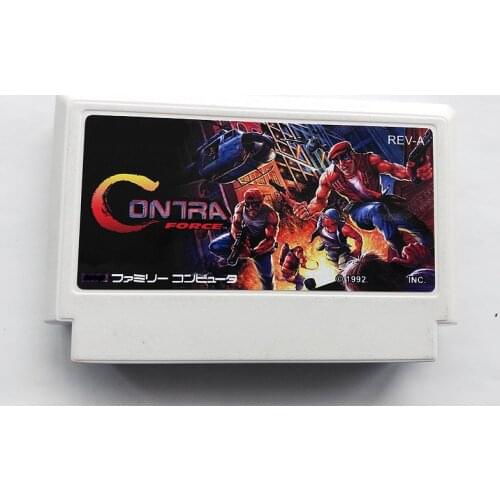 8bit game card : Contra Force ( Japan Version!! )